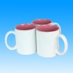 11oz Blank Coated Two-Tone Mug Inner Pink