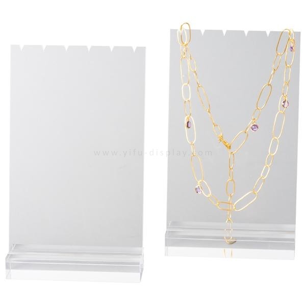  Acrylic necklaces display JW014