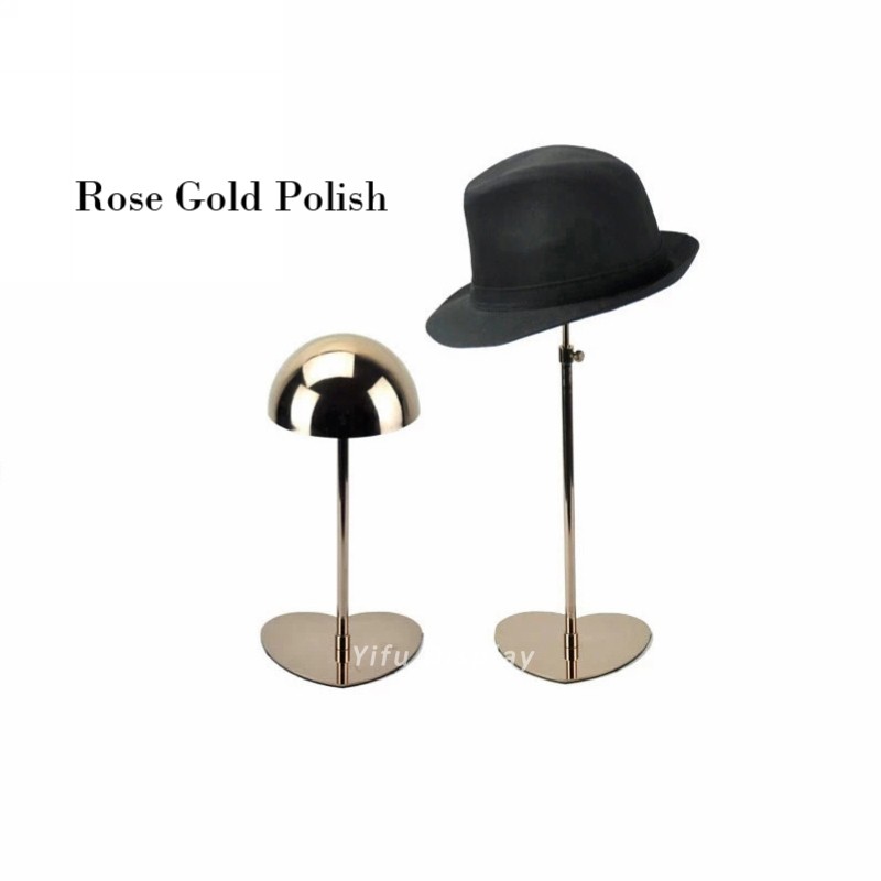  Elegant Hat Holder HH002-Rose gold polish