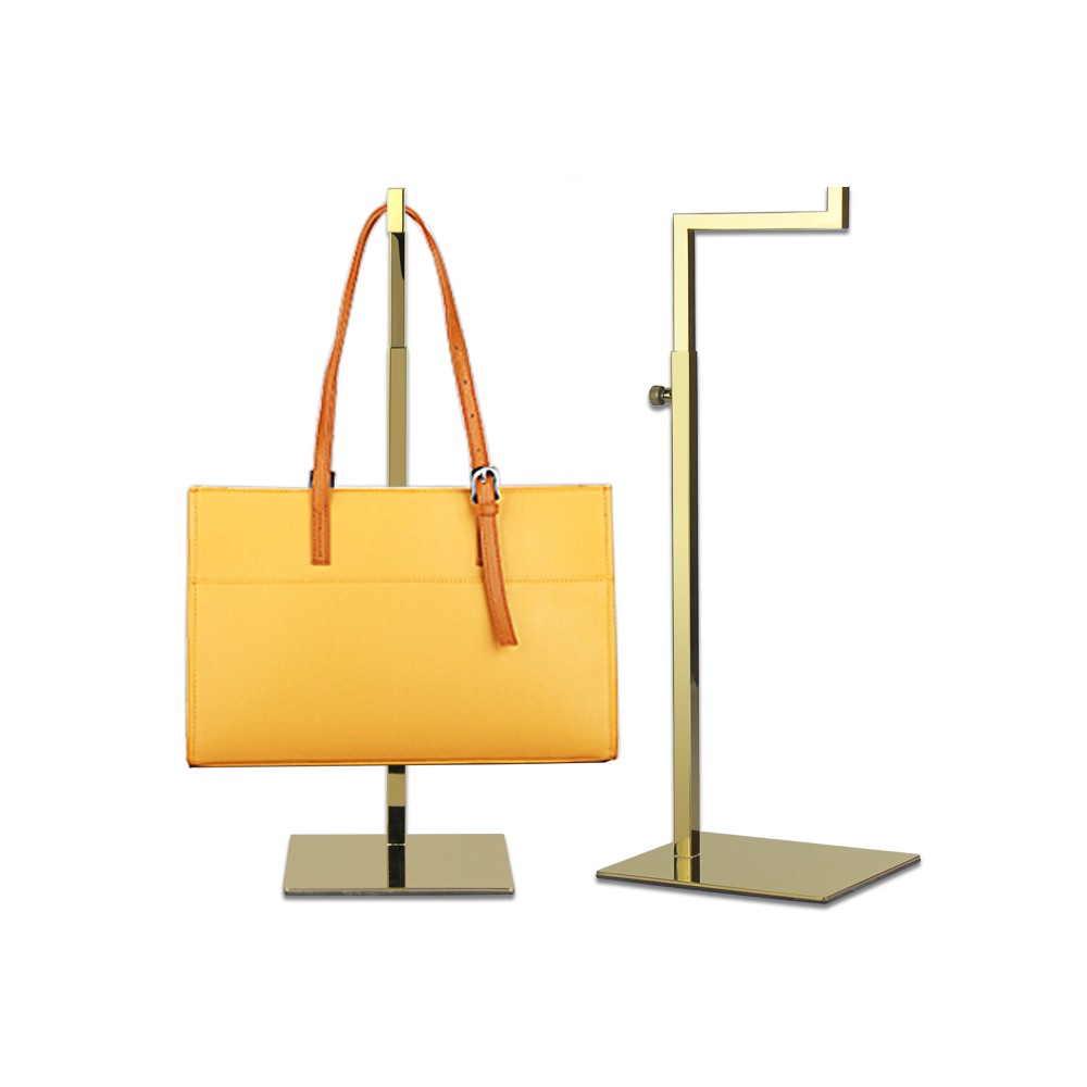 Polished Gold Handbag Stand