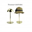 Elegant Hat Holder HH002-Titanium gold polish