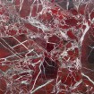 red marble slab