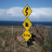 slow down signs