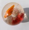 Glitter ball/Flash crystal bouncing ball with fish