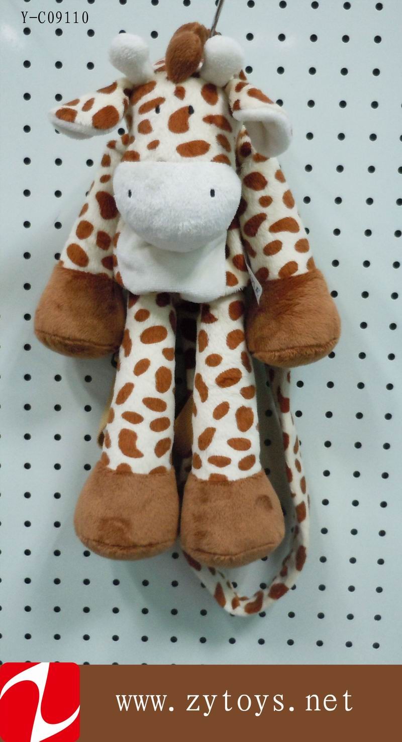 2011 hottest item Stuffed Plush Giraffe Backpack