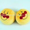 Promotion gift smile plush hamburger