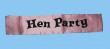 Hen party sash